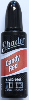 Ammo Mig Shader candy red 0868, 10ml (g.P. 1L= 298€)