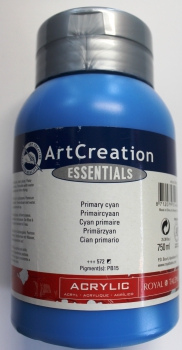 Art Creation 572 primary cyan 750ml (100ml=1,06€)