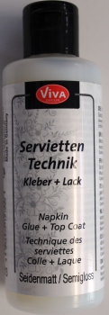 Servietten Technik Kleber + Lack 82ml (g.P. 1L=49,39€)