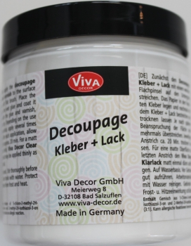 Decoupage Kleber+Lack 250ml (g.P.1L= 23,80€)