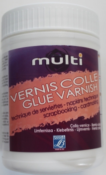 Mulit vernis colle glue Serviettentechnik 250 ml (g.P. 1L=23,80€)