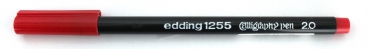 1255 calligraphy pen red 002 Gr. 2.0