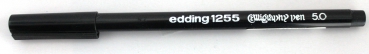 1255 calligraphy pen black 001 Gr. 5.0