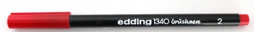 1340 Brushpen size 2 red
