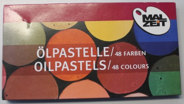 Oilpastel set with 48 colors