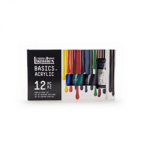 Liquitex Basics Acryl Set - 12x22ml