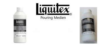 Liquitex Pouring Medium, Effects 237 ml + Pouring Medium, Irisescent 473ml (g.P. ab 1L= 56,96€)