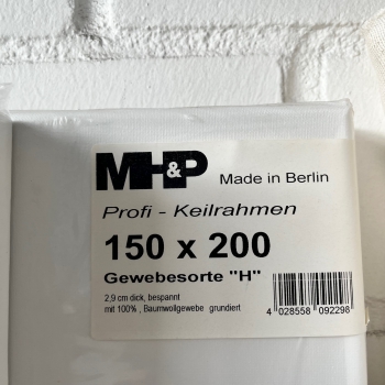 MH+P Covered stretcher 150x200x3cm fabric type H