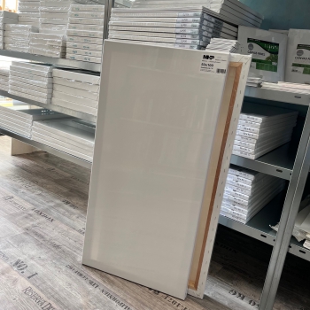 MH+P covered stretcher 50x100x4cm fabric type H