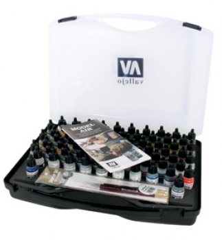 Vallejo Model Air Koffer mit 72 Farben (GP 1L= 154,82€)