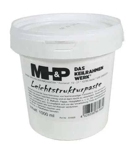 MH+P Light structure paste, 1000 ml (GP1ltr=29,90€)