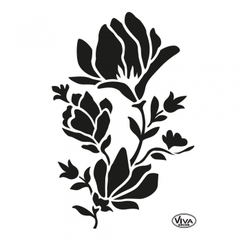Viva Decor Universal Stencil A4 Magnolia
