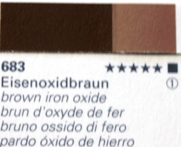 Primacryl 35ml Lasur-oxid braun 682 (g.P.1L=185,43€)
