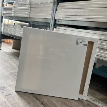 Professional stretcher frame 50x50x2 cm fabric grade C
