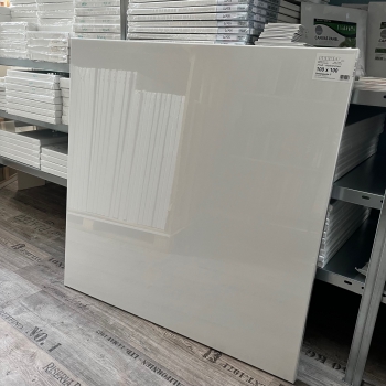 Covered stretcher frame 100x100x3cm, fabric grade C