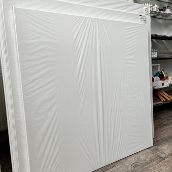 Covered stretcher frame 120x120x3cm