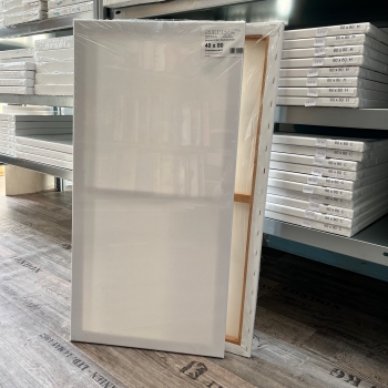 Covered stretcher frame 40x80x2cm, fabric grade H