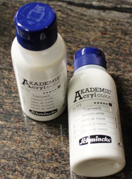 Schmincke Akademie Acryl Titanweiß 150ml (g.P. 1L=39,33€)