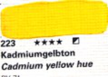 Akademie Acryl Serie 23 cadmium yellow hue 120ml (g.P.1L=54,08€)