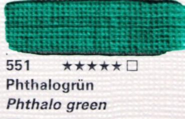 Akademie Acryl Serie 23 phthalo green 120ml(g.P. 1L=54,08€)