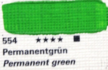 Akademie Acryl Serie 23 permanent green 120ml (g.P. 1L=54,08€)