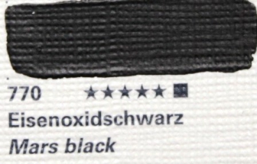 Akademie Acryl Serie 23 mars black 120ml (g.P.1L=54,08€)