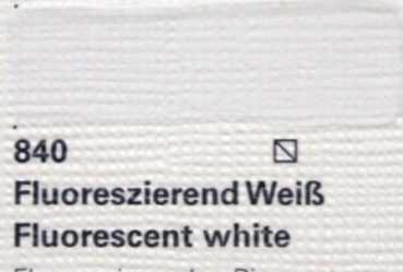 Akademie Acryl Serie 23 fluorizierend weiß 120ml (g.P.1L=62,42€)