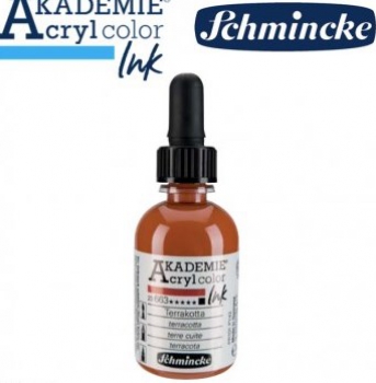 Akademie Ink 50 ml, 663 Terrakotta (g.P. 1L=97,80€)