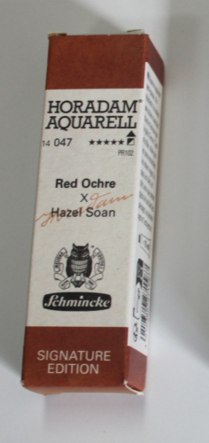 Horadam 15 ml Tube red ochre x Hazel Soan (GP1ltr=1250€)