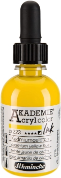 Preview: Schmincke Akademie Acryl Color Ink, Special Set inkl. 5x50ml Farben in Pipettenflaschen (g.P. 1L=108€)