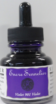 Sennelier ink  901 violett  30 ml (100 ml=20,90 €)