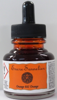 Sennelier ink  30 ml (100 ml=20,90 €)641 orange
