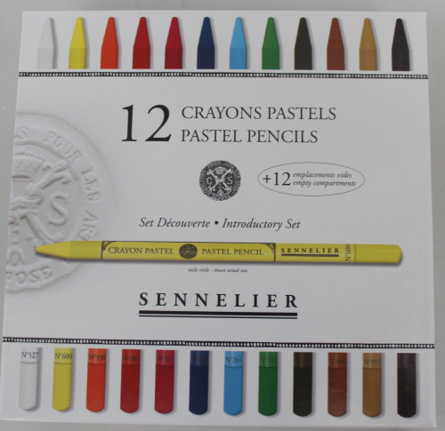 12 Pastel Pencils Set