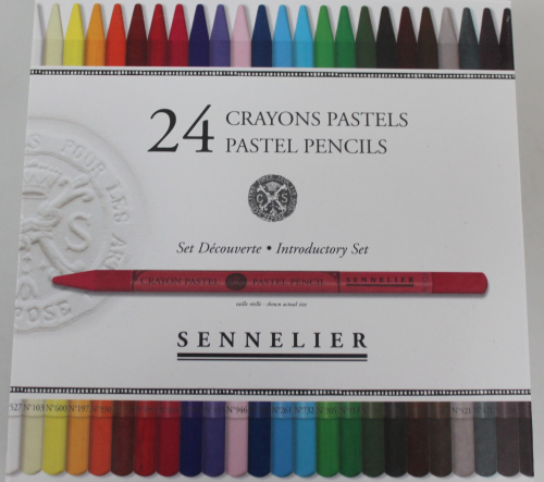 24 er Pastell Stifte Set Introductory