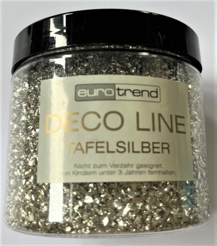 Deco Line grit: silverware, 250g (GP 1kg= 35,60€)