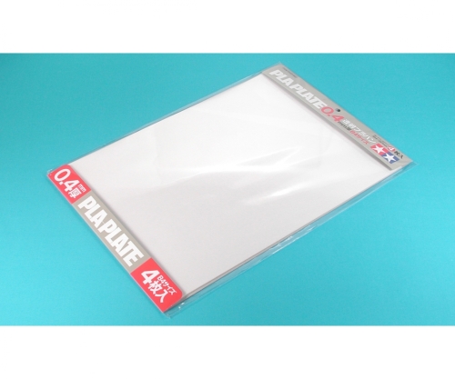 Pla-Plate  0.4mm B4 4 piece