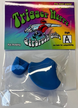 Airbrush Grips,  Airbrush Pistolen Halter, blau