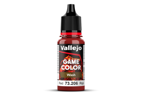 Vallejo Game Color Wash  18 ml (g.P. 1L= 166,66€) red