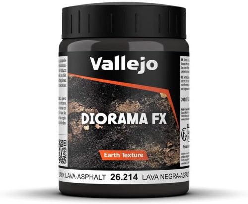 Preview: Vallejo Schwarze Lava 200 ml (g.P. 1L= 90€)