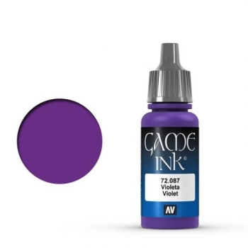 Preview: Vallejo Game Color Ink, Violet, 17 ml (g.P. 1L= 164,71€)