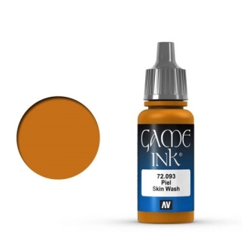 Preview: Vallejo Game Color Ink, Skin Wash, 17 ml (g.P. 1L= 164,71€)