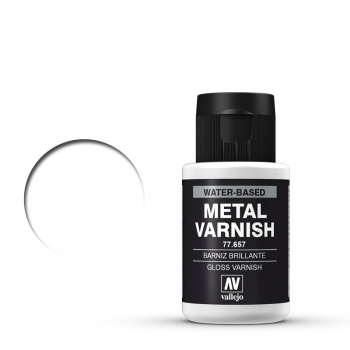 Vallejo Metal Color Gloss Varnish, 32 ml (g.P. 1L= 154,69€)