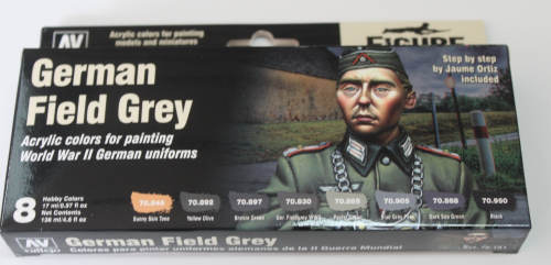 Figure Color Serien Set German Field Grey (8x17ml) GP1ltr=110,29€
