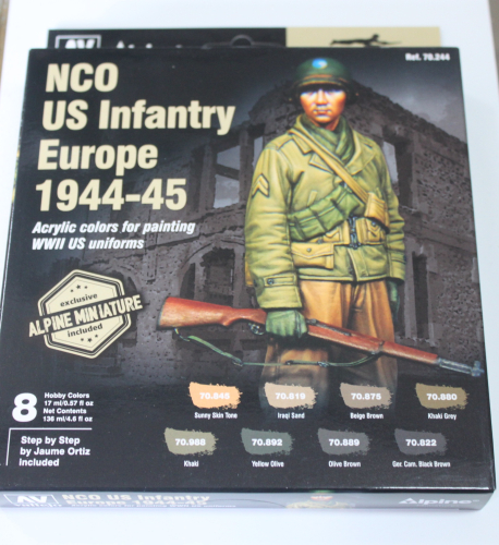 Figure Color Series+Alpine Miniature NCO US Infantry (8x17ml)GP1ltr150,37€)