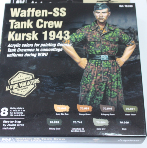 Figure Color Series+Alpine Miniature Waffen-SS (8x17ml)GP1ltr150,37€)