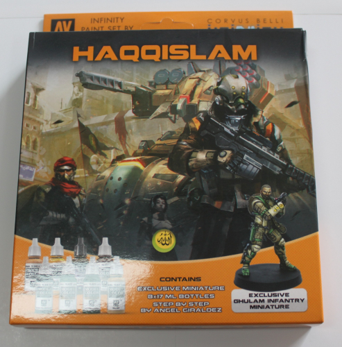 Infinity Paint Set Haqqislam 8 Farben+1Figur GP1ltr=132,35€