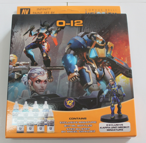 Infinity Paint Set 0-12  8 Farben+1Figur GP1ltr=132,35€