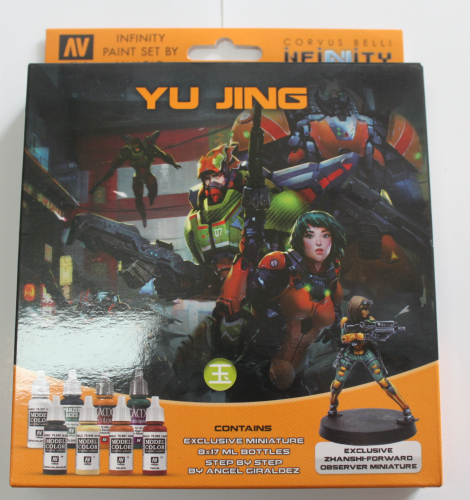 Infinity Paint Set YU JING 8 Farben+1Figur GP1ltr=132,35€