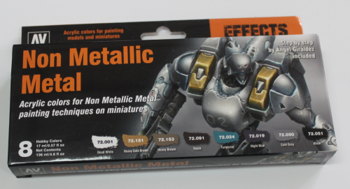 Effetc Color Set non Metallic Metal 8 Farben GP1ltr=110,29€