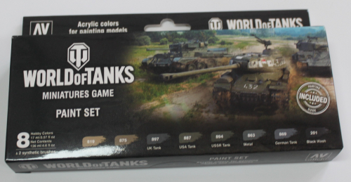 WORLDofTANKS Paint Set 8 Farben GP1ltr=110,29€